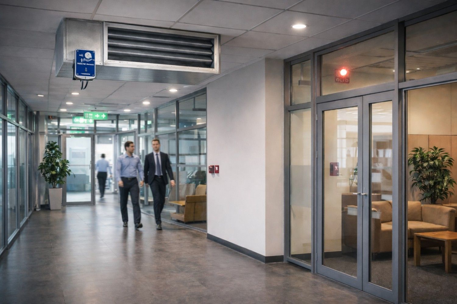 Fire & Smoke Damper Actuator in factory environment